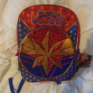 New Captain Marvel bookbag